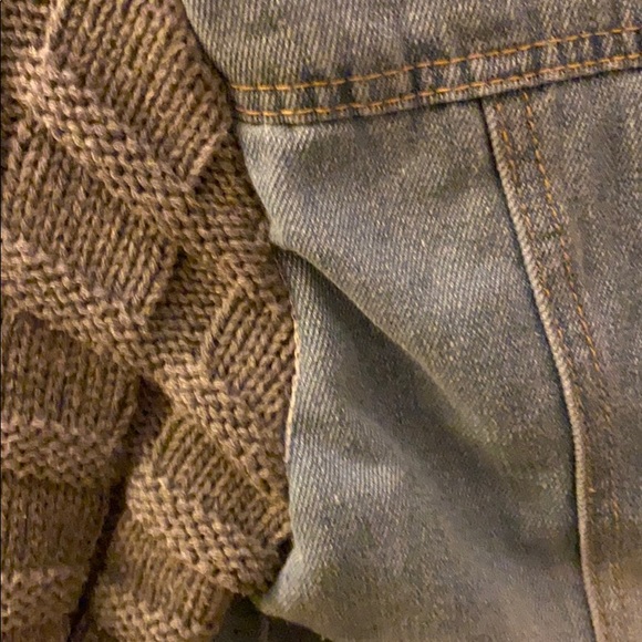 jacket with fur on inside and around neck - Picture 5 of 8